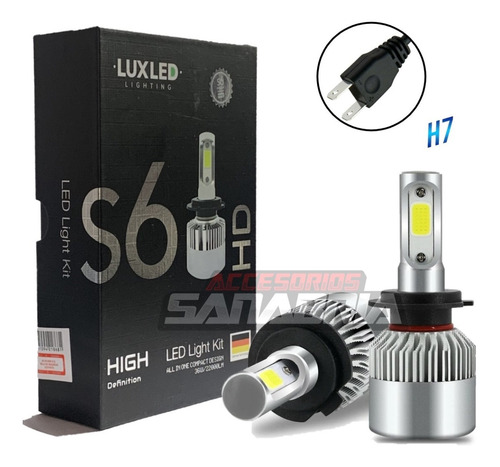 Imagen 1 de 10 de Kit Led Cree H7 Luces Bajas Peugeot 207 208 301 307 308 408