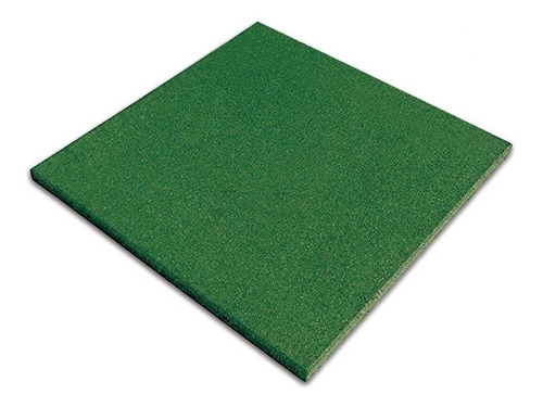 Piso De Borracha Square Play 16mm 50x50cm Kit 200 Pçs (50m²)