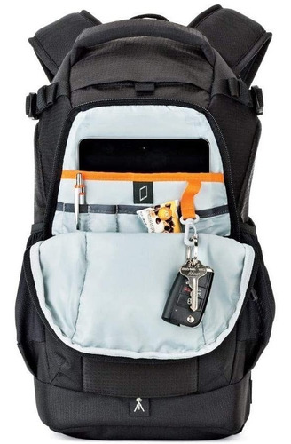 Imagen 2 de 4 de Mochila Para Camara Lowepro Flipside 200 Aw Ii Negro