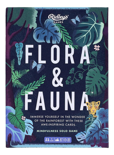 Juego Flora & Fauna Mindfulness Solo - Desafío Ambiental En