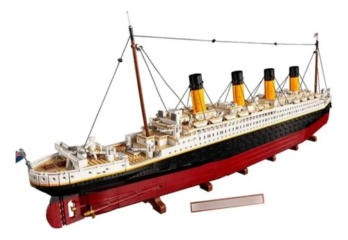 Blocos De Montar Modelo Titanic (10294) Com 9090 Peças