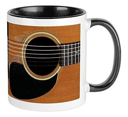 Cafepress  old Guitarra Acústica  único Taza De Café Taz