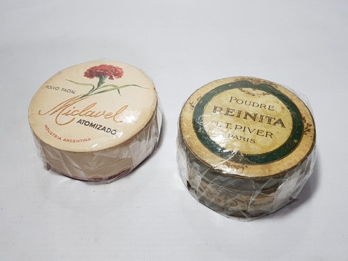Imagen 6 de 8 de Antiguas Cajas De Polvos Faciales Lote X 8 Cajas Mag 58210