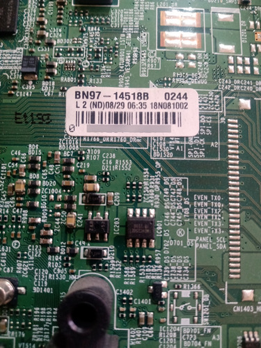 Mainboard Tv Samsung Mod. Un43j5290af Ver Ba01 (Usado)