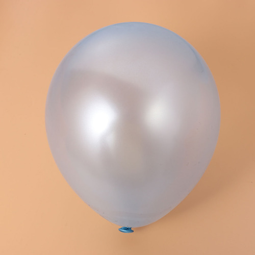 Paquete De 100 Globos De Látex De Color Azul Claro, Rosa Y B