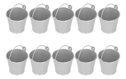Flower Pot 10pcs Mini Succulent Plant Small Metal