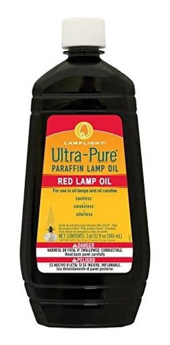 Aceite Para Lámpara Ultra-puro, 32 Oz., Rojo