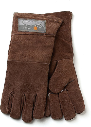 Outset F234 - Guantes De Piel Para Parrilla, Tamaño Pequeñ