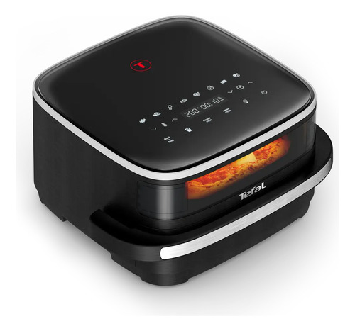 Freidora De Aire Caliente Xl Multifunción Digital Compacta Color Negro