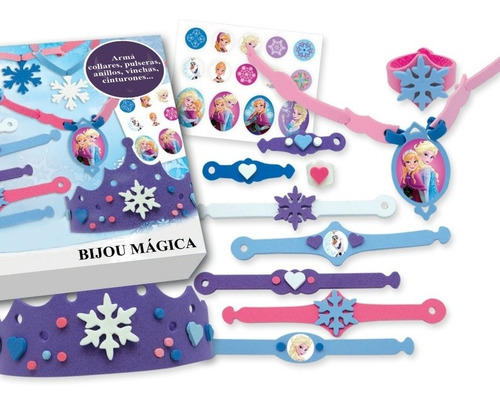 Set De Bijou Frozen 2 Arma Collares Anillo Pulseras Original