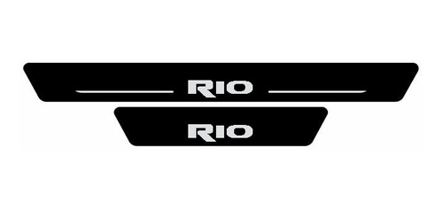 Estribos Iluminados Led Inteligentes Para Kia Rio