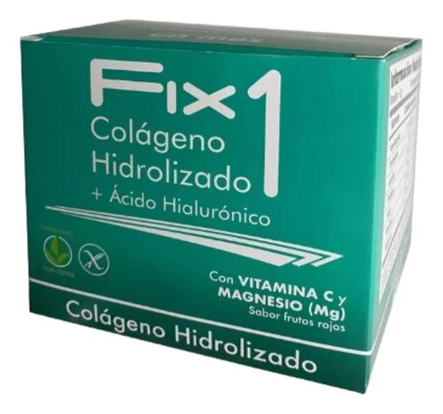 Fix 1 Colágeno Hidrolizado + Acido Hialuronico 200 Grs.