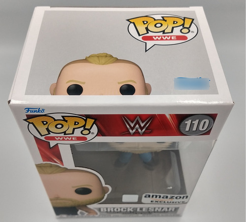 Funko Pop #110, Brock Lesnar + Protector Transparente.