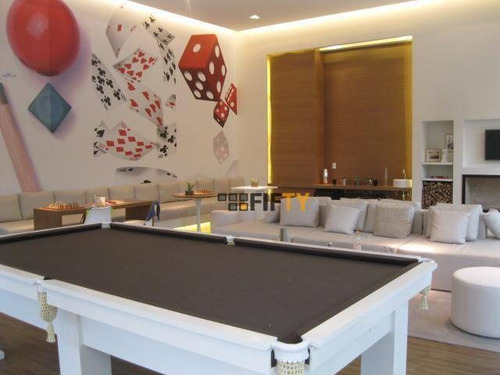 Apartamento Com 1 Dormitório Para Alugar, 66 M² Por R$ 6.500,00/mês - Brooklin - São Paulo/sp - Ap41330