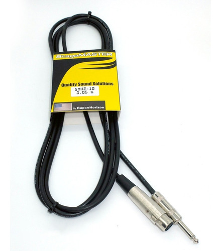 Cable P/micrófono Alta Imp Smhz-10 3.05 Mtrs Rapcohorizon