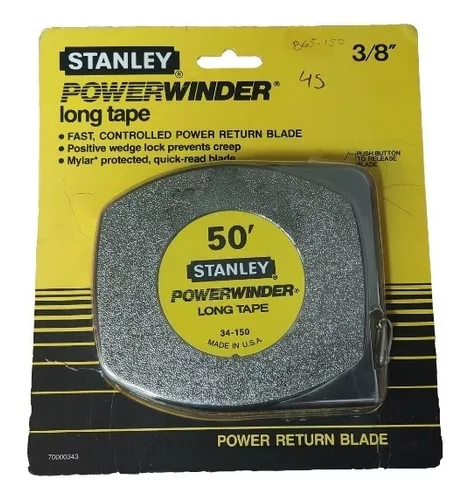 Cinta de Medir Metal 25' X 1'' Stanley