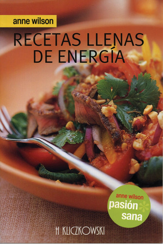 Hk Coc M Recetas Llenas De Energia E, de Wilson, Anne. Editorial Onlybook (Aspan), tapa blanda en español, 2017