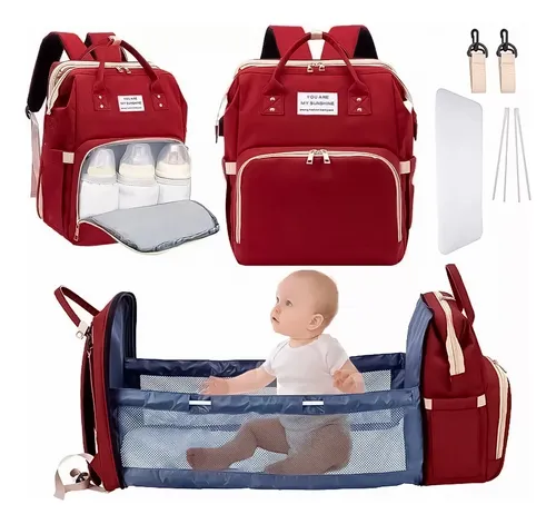 Bolso Pañalera Bebe Crece Niño