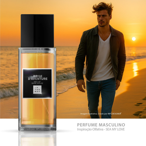 Brise D'aventure In The Box 100ml Perfume Masculino Lançamento Surpreendente