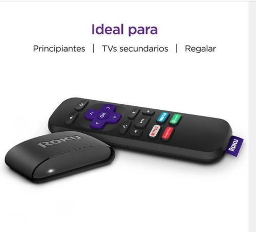 Imagen 2 de 7 de Roku Express Media Streaming Compacto 3930 Rok3930xb