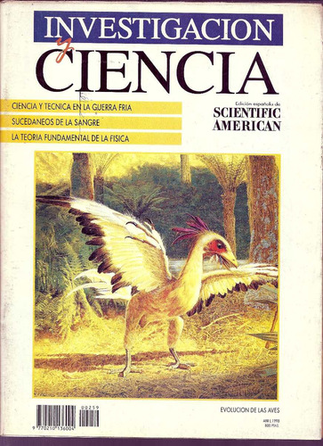 Investigacion Y Ciencia Nro 259 Abril 1998 Evolucion De Aves