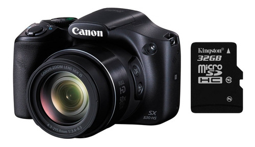 Camara Canon Sx530 16mp 50x Full Hd Wifi Nfc + 32gb Mexx