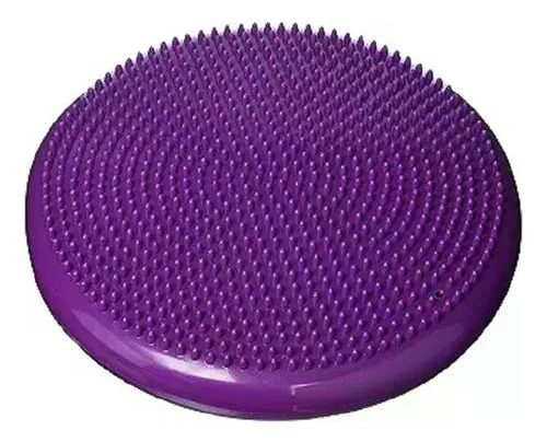 Cojin Medio Bosu Equilibrio 33cm Ak Sport Morado