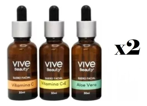 Serum Facial Multifuncional Colageno Vitamina E  Vive Beauty