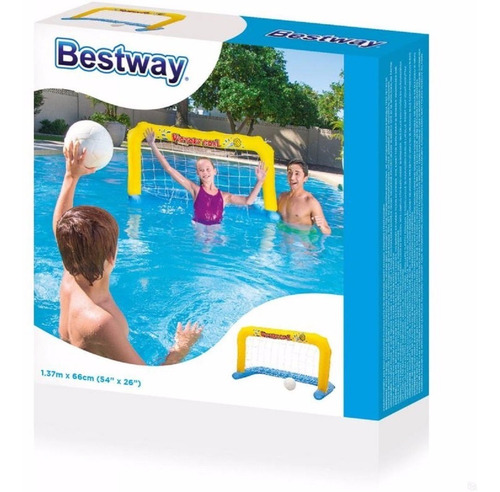 Imagen 4 de 6 de Combo Inflables Red Voley Arco Y Basket Piletas Agua Juguete