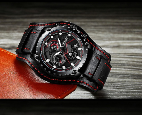 Relógio Masculino Crrju Black