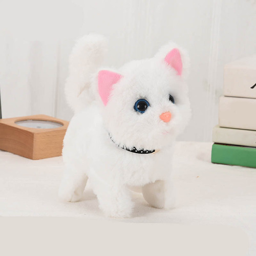 S Plush Toys Para Gatos, Robot De Peluche, Interactivo, Cami