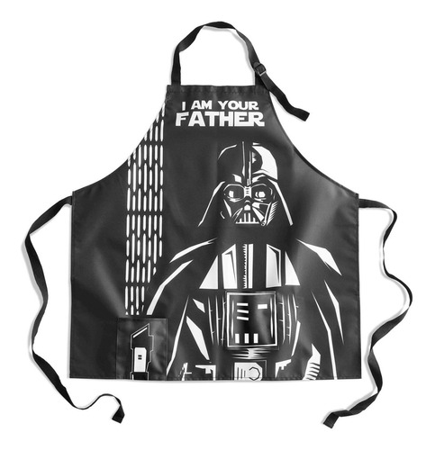 Mandil De Cocina Darth Vader, Star Wars. Regalo Para Papá.