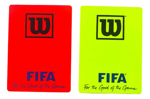 Tarjetas Para Árbitro De Fútbol (50 Pares)