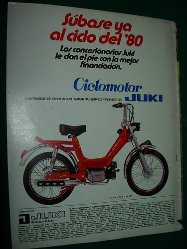 Clipping Publicidad Motocicletas Ciclomotor Juki Motos Juki