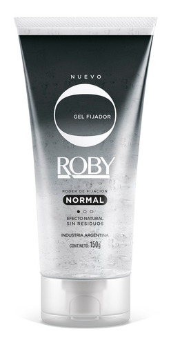 Gel Fijador Roby Sin Residuos Normal Fuerte X 150 Gr