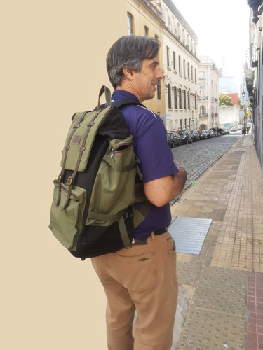 Imagen 8 de 9 de Mochila Maxifontana San Roman 60 L Lona