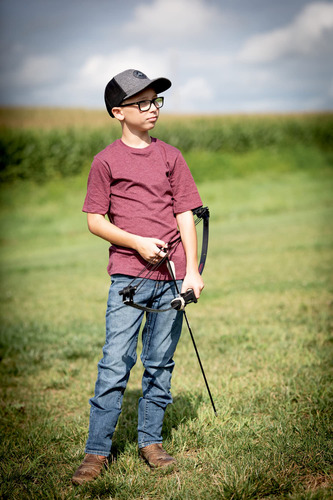 Arco Juvenil Barnett Centershot Modelo Bottomland 5 A 8 Años Mossy Oak Bottomland Ambidiestro