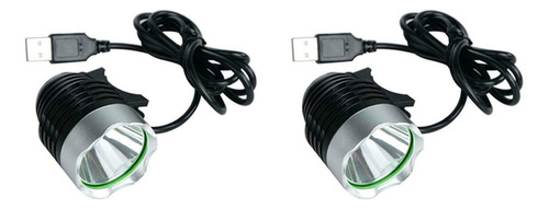 2 Luces De Curado Uv Usb  Pegamento Ultravioleta Portátil Du