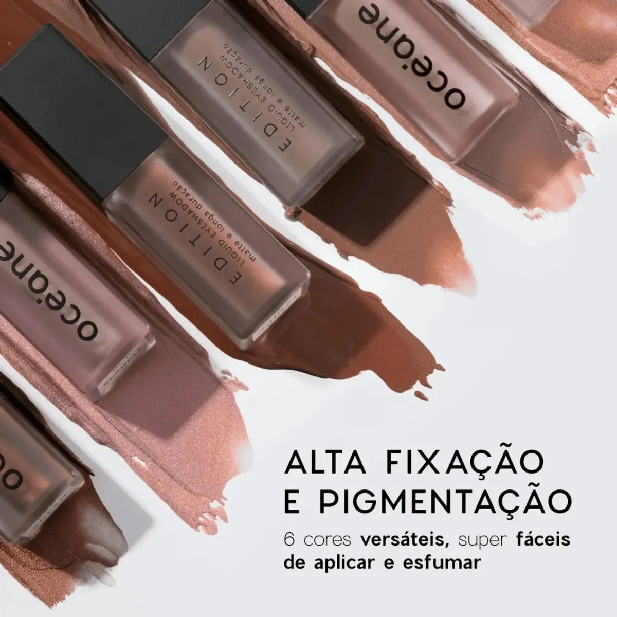 Sombra Líquida Océane Edition Iluminador Batom Brilho Matte Cor Cobre Metalizada - Sheen