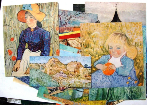 Van Goh 33 Laminas Antiguas Años 30 Arte Europa Museos (Usado)