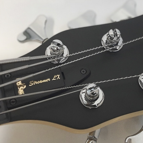 Imagen 9 de 10 de Bajo Eléctrico Warwick Streamer Lx 5 Black Hp Chrome