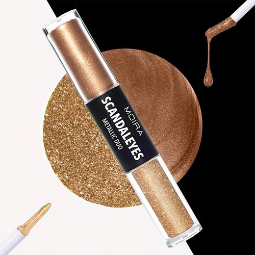 Sombra Moira Cosmetics Metalic Duo K-beauty Color Mambo Vs Samba