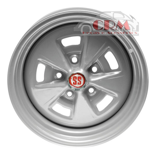 Roda Opala Ss Caravan Tala 6 E 7 - Aro 15- Jogo C/ Calotinha