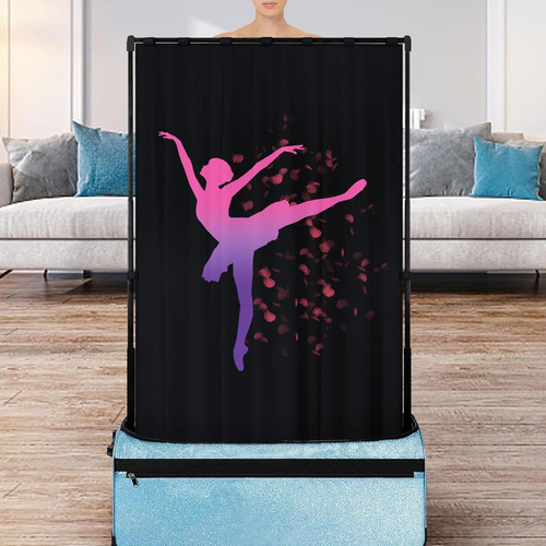 Bolsa De Baile De Vestir Cambiando Cortina Para Nadar