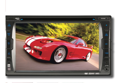 Autoradio 2 Din Multimedia Pantalla 6.2 240 Watts