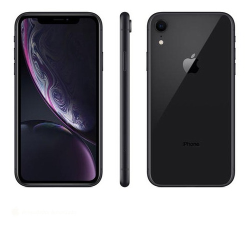 iPhone XR Preto Tela 6,1, 128 Gb,câmera De 12 Mp - Mry92br/a