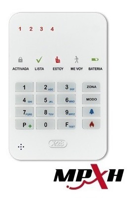 Imagen 3 de 9 de Kit Alarma Hogar Casa X-28 Avanzado 4 Zonas Inalámbrica