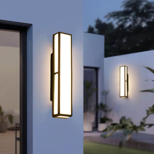 Lamparas De Pared Lampara Decorativa Con Luces Led 30cm Aplique de Pared Exteriores y Interior, Impermeable, Luz Cálida 3000K, Luz del Porche, para Pasillos Exteriores, Jardines, Balcones, Terrazas