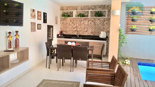 Imagem 5 de 15 de Casa Residencial À Venda, Portal Do Sol, João Pessoa. - Ca0256