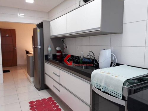 Apartamento Com 2 Dormitórios À Venda, 78 M² Por R$ 425.000 - Vila Guilhermina - Praia Grande/sp - Ap2903